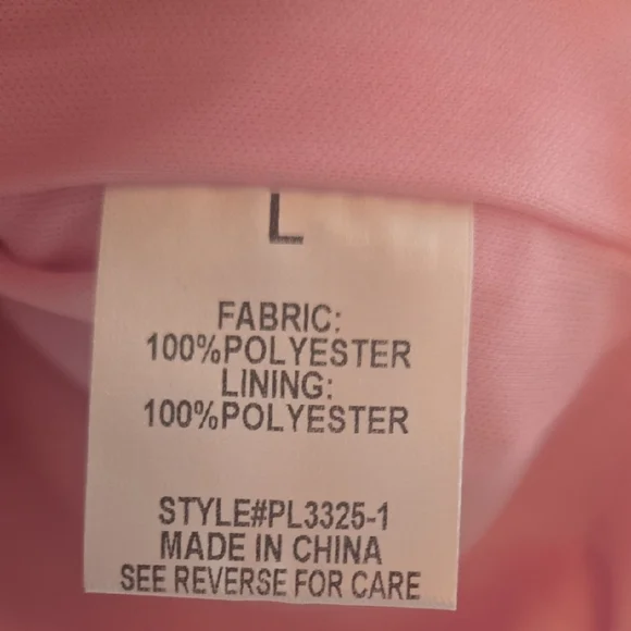 Pink Lily Purple and White Floral Sherpa Half-Zip Sweater - Picture 4 of 6